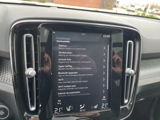 Volvo XC40 Navigatie Trekhaak 2000 kg Panoramadak ACC Leder Elek stoelen Pilot Assist Standkachel 360 Camera Apple Carplay NL Auto - afbeelding nr 46