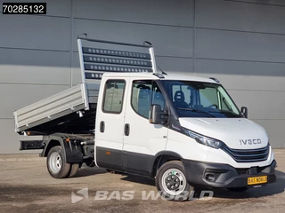 Iveco Daily Iveco Daily 35C21 Open Laadbak Dubbel Cabine 210PK 3.0L Dubbellucht Airco Cruise LED Camera Pritsche Pickup Open Box 2m3 Airco Trekhaak - afbeelding nr 2