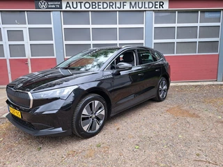 Škoda Enyaq iV 60 180 Pk First Edition Warmtepomp, Camera, 1/2 Leder SOH 91 %