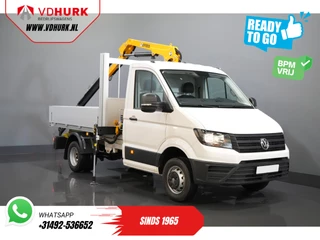 Volkswagen Crafter Volkswagen Crafter 50 165 pk Effer 352S Kraan/ Crane/ Kran/ Autokran/ PTO/ Open laadbak/ Dubbel Lucht - afbeelding nr 34