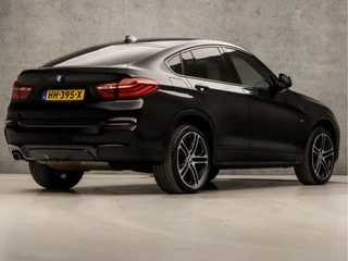 BMW X4 BMW X4 xDrive20i M Sport High Executive 184Pk Automaat (NAVIGATIE, M PAKKET, HARMAN/KARDON, GETINT GLAS, LEDEREN SPORTSTOELEN, STOELVERWARMING, XENON, PARKEERSENSOREN, ZWART HEMEL, NIEUWSTAAT) - afbeelding nr 5