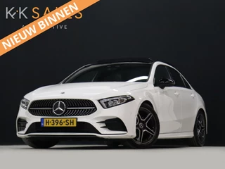 Mercedes-Benz A-Klasse Mercedes-Benz A-Klasse 180 AMG Sport [SCHUIFKANTELDAK, APPLE CARPLAY, ANDROID, HALF LEDER, CAMERA, STOELVERWARMING, PDC V+A, CRUISE, NIEUWSTAAT] - afbeelding nr 1