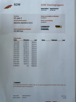 Mazda CX-5 Mazda CX-5 2.0 SkyActiv-G 165 Skylease GT | LEDER | NL AUTO - afbeelding nr 35