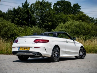 Mercedes-Benz C-Klasse Mercedes C-klasse Cabrio C43 AMG 367PK Speedshift 4MATIC Burmester Stoelkoeling Airscarf Sportuitlaat Memory - afbeelding nr 19