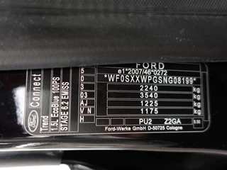 Ford Transit Connect Ford Transit Connect 1.5 Automaat L2 Trend Navigatie Airco Parkeersensoren Cruise Control Camera - afbeelding nr 41