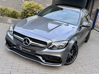 Mercedes-Benz C-Klasse Mercedes C-klasse Estate AMG 63 Estate Pano Stage 2 615PK HUD IWC - afbeelding nr 2