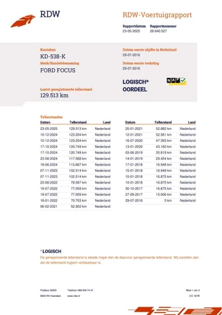 Ford Focus Ford Focus Wagon 1.0 Titanium/Cruise/Clima/Navi/Trekhaak/Nap - afbeelding nr 26