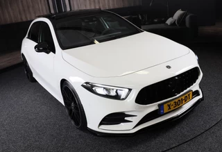 Mercedes-Benz A-Klasse Mercedes-Benz A-klasse 200 AMG 45 Look / Aut / 163 Pk / Navi / Camera / Cruise Control / F1 Flippers / Open Panoramadak / Led / 20 - afbeelding nr 39