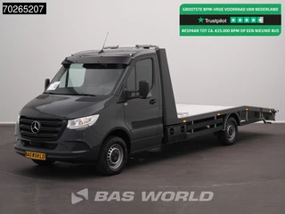 Mercedes-Benz Sprinter 317 CDI BPM VRIJ! Automaat Autotransporter Lier Trekhaak MBUX Navi Airco Cruise Cartransporter Oprijwagen Airco Cruise control