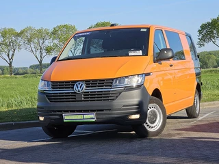Volkswagen Transporter T6.1 L2H2 Dubbel Cabine Airco 150Pk Automaat Trekhaak Deuren 1e Eigenaar NAP Euro6! - afbeelding nr 2