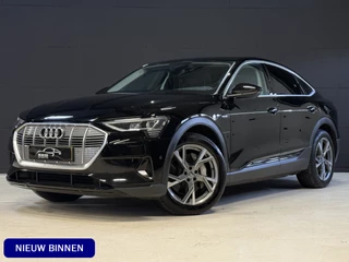Audi e-tron Sportback 50 quattro edition 71 kWh | SoH 92% | Leder | Stoelverwarming | Navi | Luchtvering