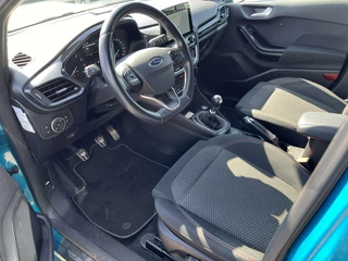 Ford Fiesta Ford Fiesta 1.0 EcoBoost ST-Line 100PK Navi Climate Voorruit Verwarming Parkeersensoren Achter Blind-Spot Carplay Privacy Glass 17'' Inch Velgen *Sportief* - afbeelding nr 11