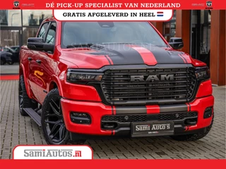 Dodge Ram Pick-Up DUBBELE CABINE | PICK UP | 5 PERSOONS | DC | GRIJSKENTEKEN | PR4 FLAME RED | VOORRAAD NR 2226 - 4993 - afbeelding nr 3