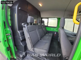 Ford Transit Ford Transit 130pk Dubbel Cabine L3H2 Trekhaak Navi Airco Cruise Camera Parkeersensoren Werkplaatsinrichting Euro6 DC Doka Mixto 7m3 Airco Dubbel cabine Trekhaak Cruise control - afbeelding nr 3