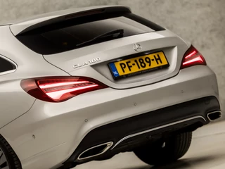 Mercedes-Benz CLA Mercedes-Benz CLA Shooting Brake 180 AMG Sport Automaat (GROOT NAVI, LEDER, CAMERA, GETINT GLAS, STOELVERWARMING, PORTSTOELEN, PARKEERSENSOREN, CRUISE, ZWART HEMEL, NIEUWE APK, NIEUWSTAAT) - afbeelding nr 11