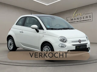 Fiat 500 1.0 Hybrid Dolcevita 2023 WIT | Apple CarPlay | Panoramadak | Ai