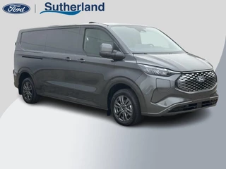 Ford E-Transit Ford E-Transit Cust. 320 L2H1 Limited 65 kWh 218pk | VOORRAAD | Inklapbare trekhaak | 17 inch lichtmetalen velgen (Carbonised Grey) | Driver Assistent Pack Premium | AGM accu | 3-fase laadkabel mode 3 32A, 10 meter | Centrale dubbele vergrendeling | Vehicle Integration System - afbeelding nr 1