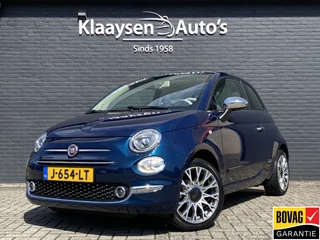 Fiat 500 1.2 Lounge | navigatie | panoramadak | bluetooth | cruise control | all season banden | 53.000 KM