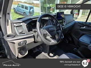 Ford Transit Custom Ford Transit Custom 320 2.0 TDCI L2H1 Platinum Edition DC |NAVI|CAMERA|TREKHAAK|LEDER|STOELV.|ORG.NL|NAP 3320 - afbeelding nr 11