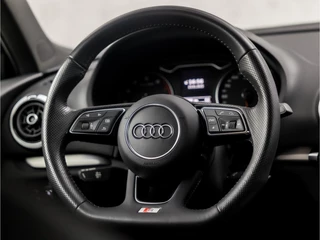 Audi A3 150Pk Automaat (2X S-LINE, APPLE CARPLAY, GROOT NAVI, STOELVERWARMING, LEDER, SPORTSTOELEN, CLIMATE, GETINT GLAS, PLAT S-LINE SPORTSTUUR, PARKEERSENSOREN, CRUISE, NIEUWE APK, NIEUWSTAAT) - afbeelding nr 19