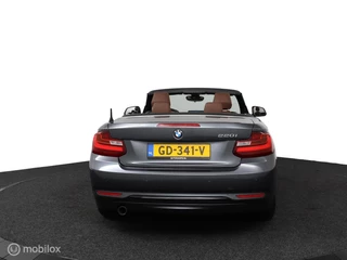 BMW 2 Serie BMW 2-serie Cabrio 220i Sport Aut8 184Pk | NL Auto | Bruin-leder | clima | 19-breed set | xenon | Trekhaak | M-stoelen | TOPSTAAT - afbeelding nr 42