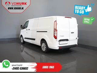 Ford Transit Custom Ford Transit Custom 300 2.0 TDCI 130 pk Aut. L2 BPM VRIJ! Ready2Go 2xSchuifdeur/ Standkachel/ Stoelverw./ Carplay/ Cruise/ PDC V+A/ Camera - afbeelding nr 2