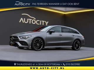 Mercedes-Benz CLA Shooting Brake 200 AMG Line Multibeam l Night pakket l Leder l Trekhaak l Leder