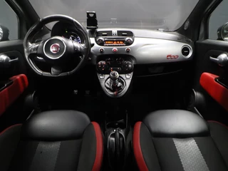 Fiat 500C Fiat 500C 0.9 TwinAir Turbo 500S [DIGITAL DASHBOARD, AIRCO, HALF LEDER, PDC ACHTER, RADIO, CD-SPELER, INTERSCOPE SOUND, NIEUWSTAAT] - afbeelding nr 6