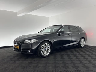BMW 5 Serie Aut. *PANO | LUXURY-LEATHER | HEAD-UP | BI-XENON | MEMORY-PACK | HIFI-SOUND | HEATED-COMFORT-SEATS | NAVI-FULLMAP | CRUISE | TOWBAR | SHIFT-PADDLES | LANE-ASSIST | ECC | PDC | 18''ALU* - afbeelding nr 3