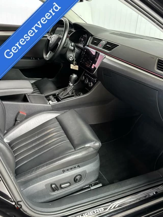 Škoda Superb Skoda Superb Combi 2.0 TDI 150 pk DSG Style Buss. | Navi | Pano | ACC | LED | Leder | Canton | 19