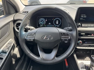 Hyundai Kona Hyundai Kona 1.6 GDI HEV Premium | Trekhaak 1350kg! | Leder | Navigatie | Sto - afbeelding nr 17