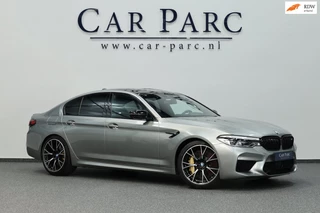 BMW M5 5-serie Competition 625+PK KERAMISCH/VIRTUAL/SFEER/SOFT/CARBON/LEER+S.VERWARMING+MEMORY/LMV/360/ACC/ECC/12 MND GARANTIE!