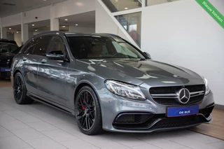 Mercedes-Benz C-Klasse Mercedes C-klasse Estate AMG 63 S Edition 1 Designo Carbon Head Up Burmester Adaptive Dealer Onderhouden - afbeelding nr 2