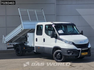 Iveco Daily Iveco Daily 35C16 3.0L Special Edition Kipper met Kist Dubbel Cabine Dubbellucht 3,5t Trekhaak Airco Cruise Euro6 Tipper Benne Kieper Airco Trekhaak Cruise control - afbeelding nr 7