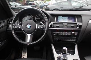BMW X3 BMW X3 xDrive20d High Exe. M Sport / Trekhaak / Panoramadak / Half leder / Head-up / 19'' / Navigatie / Stoelverwarming / DAB / Cruise Control - afbeelding nr 9
