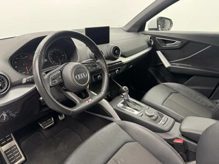 Audi Q2 Audi Q2 1.4 TFSi 2x S-Line Automaat-Navigatie-Panoramadak-Cr.contr-Clima-Camera-Parkeersensoren-Lm18''velgen-Lederen bekleding - afbeelding nr 13