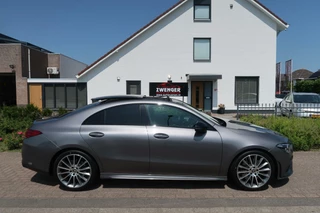Mercedes-Benz CLA Mercedes CLA-klasse 250 AMG-NIGHT 225pk PANORAMADAK|SFEERVERLICHTING|WIDESCREEN|360CAMERA|BURMESTER|DEALER ONDERHOUDEN - afbeelding nr 5