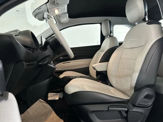 Fiat 500C Fiat 500C La Prima 42 kWh | Lederen bekleding | Parkeercamera | Stoelverwarming | Soh (batterijcheck) 91,1 % - afbeelding nr 3