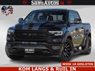 Dodge Ram Pick-Up HULK PACK LIMITED | 5.7 V8 | WIDE BODY | STRIPING | HUD | LUCHTVERING | OPEN UITLAAT KLEP | BOM VOL