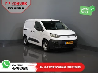 Fiat Doblò 1.5 HDi 100 pk (DEMO) 3 Pers./ CarPlay/ Stoelverw./ Camera/ PDC/ Cruise/ Airco