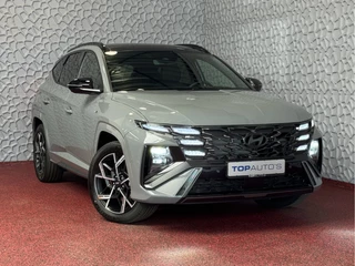 Hyundai Tucson Hyundai Tucson NIEUWE AUTO 1.6 T-GDI PHEV 252PK 4WD N-LINE SKY PANO. 360.CAMERA ELEK.KLEP ELEK.STOEL/GEHEUG.VERWARMD SUBWFR 19''LMV ZWARTE HEMEL HEADUP STOELKOELING STUURVERW. PLUG IN HYBRIDE - 5 JAAR GARANTIE 4X4 - afbeelding nr 71