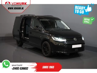 Volkswagen Caddy Volkswagen Caddy Cargo Maxi 2.0 TDI Black Edition 125 pk DSG Aut. BPM VRIJ! Ready2Go Leder/ Adapt. Cruise/ Virtual Cockpit/ Standkachel/ LED/ Stoelverw./ Navi - afbeelding nr 8