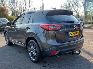 Mazda CX-5 2.0 SkyActiv-G 165pk 2WD Skylease GT | Origineel NL | Navi | Clima | Cruise | Leder+Verwarmd+Elek.Verstel | Keyless Entry | Dodehoek+Rijstrooksensor | Privacy Glass | 19''lm | Trekhaak - afbeelding nr 5