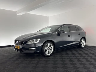 Volvo V60 Aut. *FULL-LEATHER | XENON | NAVI-FULLMAP | MEMORY-PACK | COMFORT-SEATS | ECC | HEATED-SEATS | ENTERTAINMENT-PACK | PDC | CRUISE | TOWBAR  | 17''ALU* - afbeelding nr 3