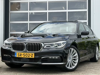 BMW 7 Serie 740i High Executive 326pk | Achterasbesturing | Cruise control adaptief met stop&go | Dodehoek detector | Elektrisch glazen schuif-/kanteldak | Laser LED koplampen | Rondomzicht camera | Stoel ventilatie voor | Dealer onderhouden!