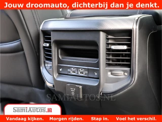 Dodge Ram 1500 Dodge Ram 1500 Laramie Night 5,7 V8 402PK | Krachtige Hemi | Zeer Rijk Uitgevoerd | Comfortabele Dubbele Cabine met Royale 5 Zitplaatsen | BPM vrij | Nu Leverbaar uit Voorraad | Voorraad Nr 2371 - 2297 - afbeelding nr 40
