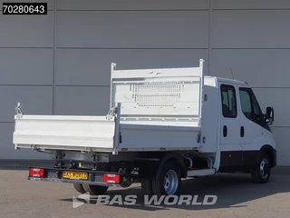 Iveco Daily Iveco Daily 35C14 Kipper met Kist Dubbel Cabine Dubbellucht 3,5t Trekhaak Airco Cruise Euro6 Tipper Benne Kieper 2m3 Airco Trekhaak Cruise control - afbeelding nr 5