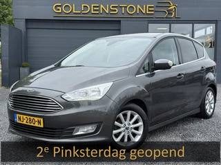 Ford C-MAX Ford C-Max 1.0 Titanium Navi,Trekhaak,Clima,Cruise,PDC,Stoel+Stuur verw,125pk,6 Bak,Elek ramen,Lm velgen,APK tot 02-2026 - afbeelding nr 1