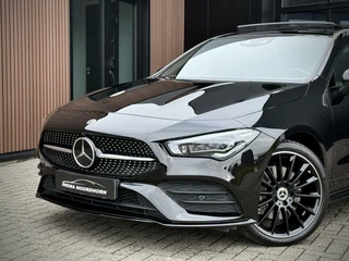 Mercedes-Benz CLA Mercedes CLA-klasse 250 e AMG CLA250e Coupe Panoramadak|Keyless|Camera 360°|Advanced sound|Sfeerverlichting|Head-up|Night pakket|Multibeam LED - afbeelding nr 4