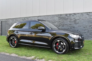 Audi Q5 Audi Q5 3.0 TFSI SQ5 quattro Pro Line Plus Pano Leer Luchtvering Trekhaak Black edition - afbeelding nr 2